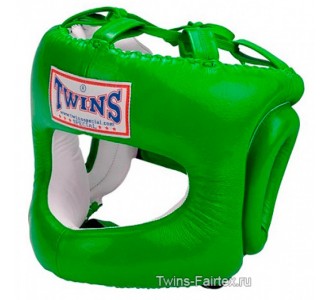 Шлем боксерский Twins Special (HGL-9 green)